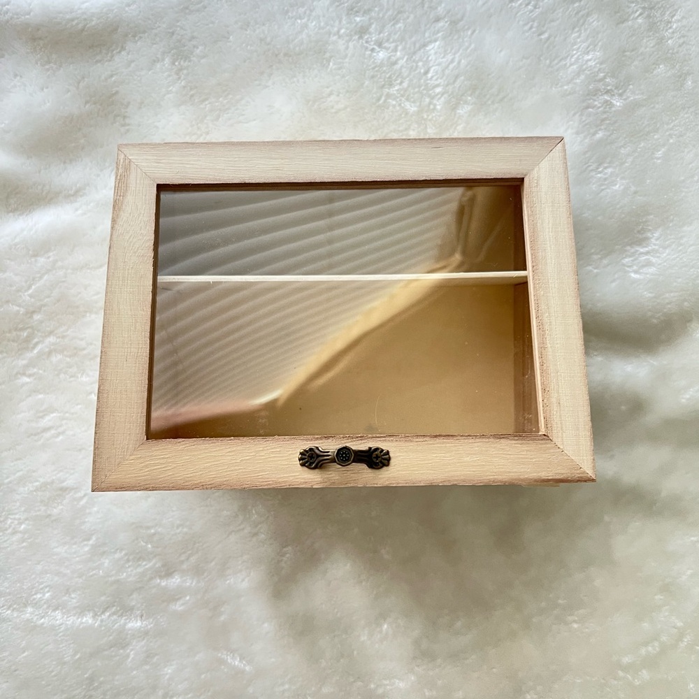 Small Wooden Display Cabinet